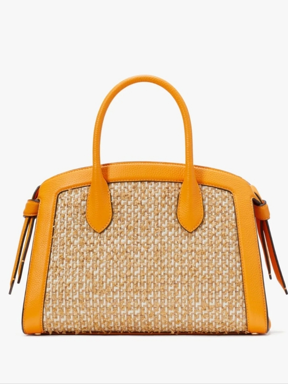 Kate Spade Knott Raffia Tweed Handbag